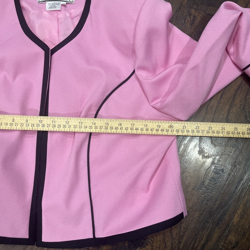 Ben Marc International Women's Church Suit Set Pink Dress & Jacket, Sz 18 EUC - Picture 6 of 15
